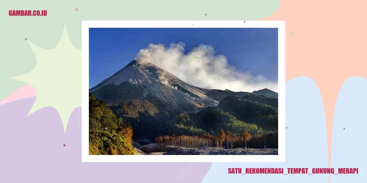 Tempat Gunung Merapi